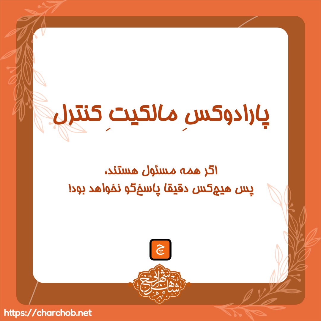 پارادوکس مالکيت کنترل